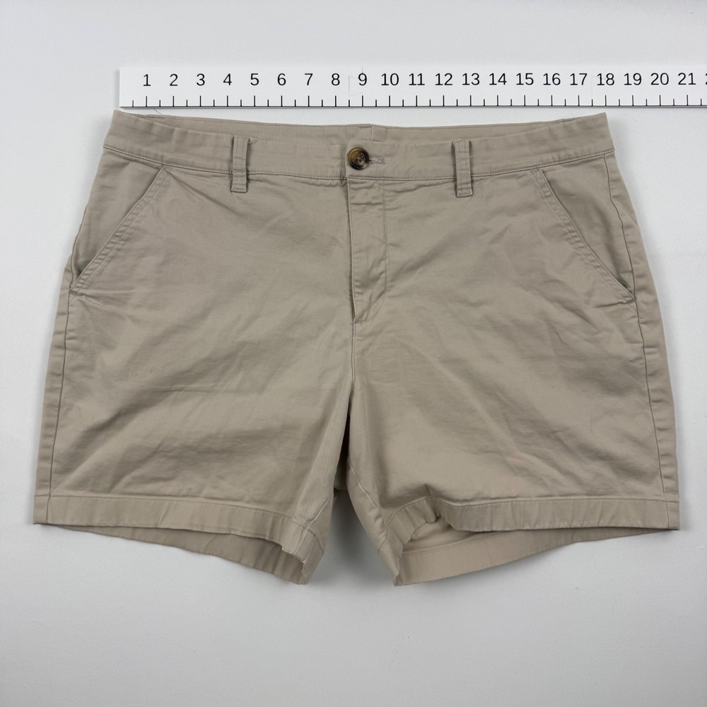 Chubbies Mens Khaki Tan Stretch Chino Shorts 5.5 Inseam Size 35 - Picture 5 of 8
